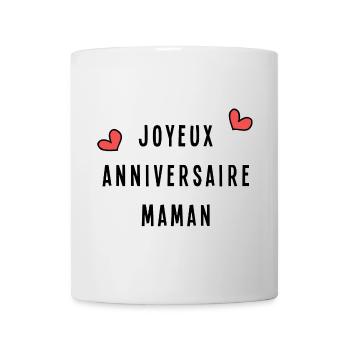 HAPPY BIRTHDAY. MOM - Mug - white - Front