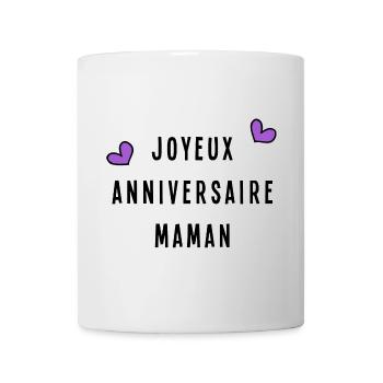 HAPPY BIRTHDAY MOM. HAPPY BIRTHDAY - Mug - white - Front