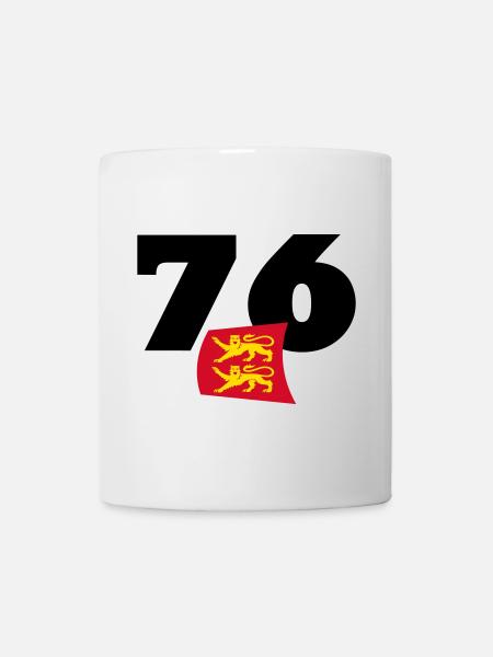 Seine-Maritime - Normandie - France - Mug blanc - blanc