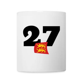 Normandie - Eure - 27 - Mug blanc - blanc - Devant