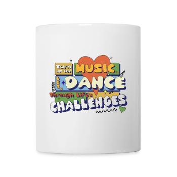 Turn Up The Music 70s Saying Seventies - Mug - white - Front