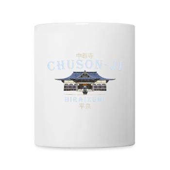 Japan Chuson-ji, buddhistischer Tempel, Hiraizumi - Tasse - Weiß - Vorne