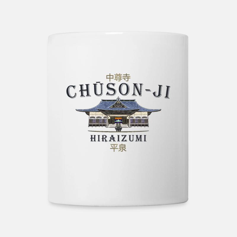 Japan Chuson-ji, buddhistischer Tempel, Hiraizumi - Tasse - Weiß