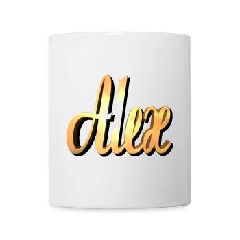 alex2 - Tasse - Weiß - Vorne