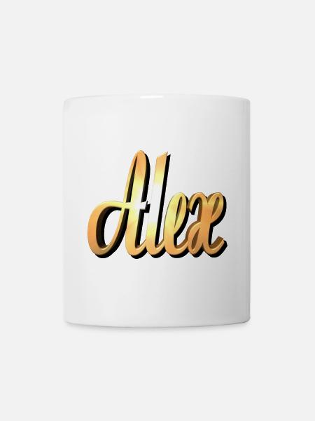 alex2 - Mug - white