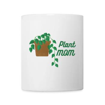 Plant mom - climbing plant - Mug - white - Front