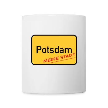 POTSDAM - MA VILLE - Mug blanc - blanc - Devant