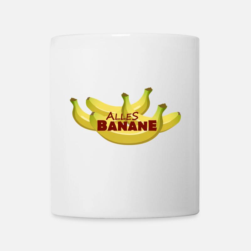 ALLES BANANE - Tasse - Weiß