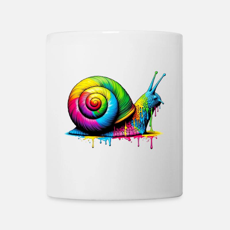 Escargot - Mug blanc - blanc