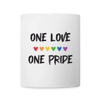 LGBT Pride Month - One Love, One Pride - Mug - white - Front