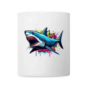 Hai - Tasse - Weiß - Vorne
