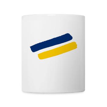Rayures de style Basse-Autriche - Mug blanc - blanc - Devant