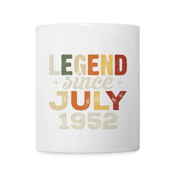 Juli 1952 Geburtstagsgeschenk Juli 1952 Geburtstag - Tasse - Weiß - Vorne