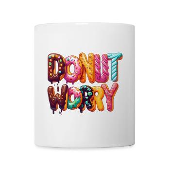 Donut Worry Sweets Snack Doughnut Lover - Mug - white - Front
