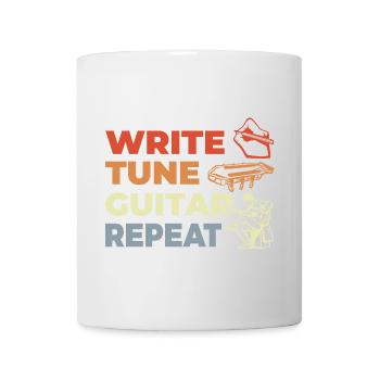 Gitarrist Zitat - Tasse - Weiß - Vorne