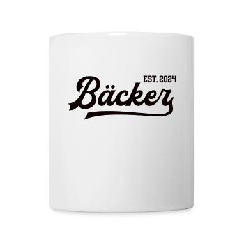 Bäcker 2024 Beruf Bäckerei Lehre Lehrling Konditor - Tasse - Weiß - Vorne