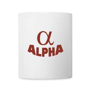 ALPHA - Tasse - Weiß - Vorne
