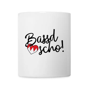 Bassd scho! - Tasse - Weiß - Vorne