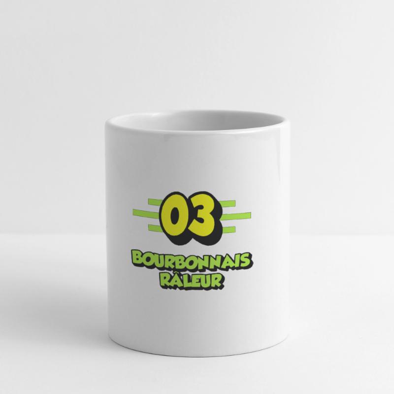 Bourbonnais râleur Mug blanc