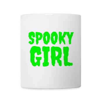 Spooky Girl Neon Horror Design - Mug - white - Front