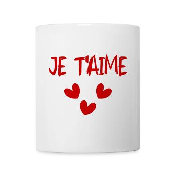 GERADE VERHEIRATET. Junggesellinnenabschied. VALENTINSTAG. PAAR - Tasse - Weiß - Vorne