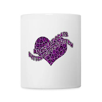 Herz für Kätzchen - Tasse - Weiß - Vorne