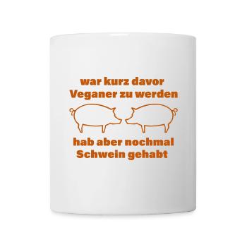 COCHON - Mug blanc - blanc - Devant
