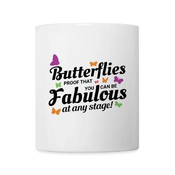 papillons papillons collectionneur d’insectes Entomologie - Mug blanc - blanc - Devant