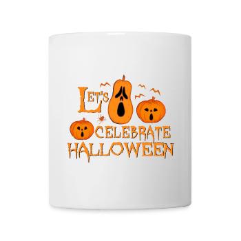 pumpkin celebrate halloween - Tasse - Weiß - Vorne