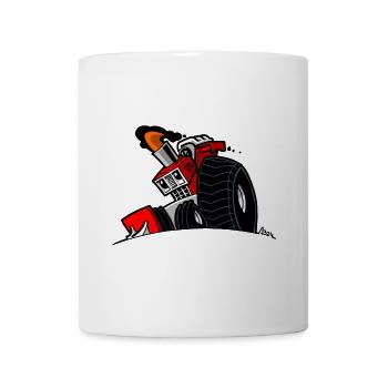 1291 DRAWSMALL RED - Mug - white - Front