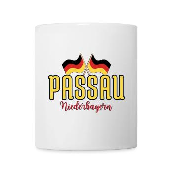 Passau Niederbayern Germany Flags Design - Mug - white - Front