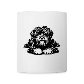 Tibetan Terrier - Mug - white - Front