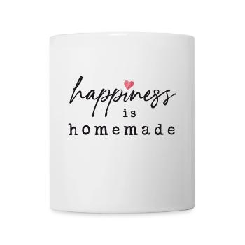 Happiness is Homemade - Tasse - Weiß - Vorne
