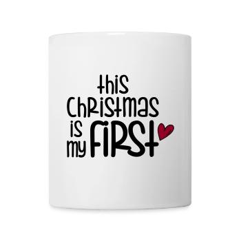 Premier Noël - Mug blanc - blanc - Devant