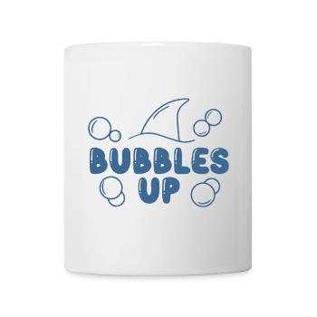 Blasen Aufblasen Hai Liebhaber Liebe Strand Blase Aufblasen Lustig - Tasse - Weiß - Vorne