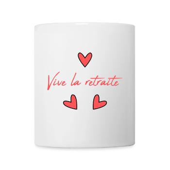 RETIREMENT. HAPPY RETIREMENT. HAPPY RETIREMENT - Mug - white - Front