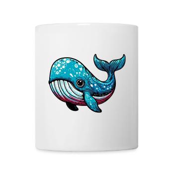 Wal - Tasse - Weiß - Vorne