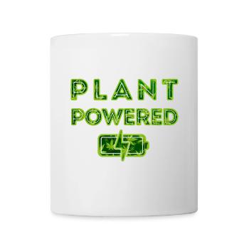Plant powered - Mug - white - Front