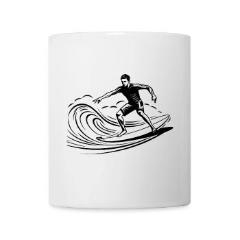 Surfer Junge - Tasse - Weiß - Vorne