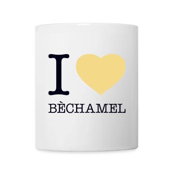 J’ADORE LA BÉCHAMEL - Mug blanc - blanc - Devant