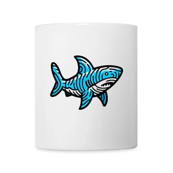 Hai - Tasse - Weiß - Vorne