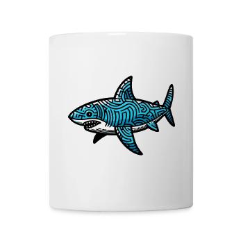 Hai - Tasse - Weiß - Vorne