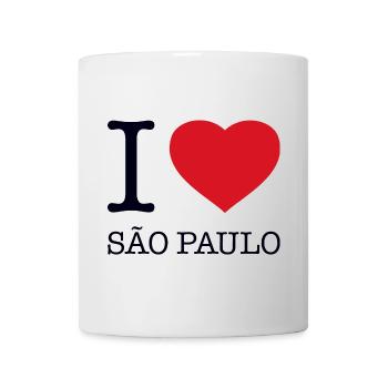 I LOVE SAO PAULO - Tasse - Weiß - Vorne