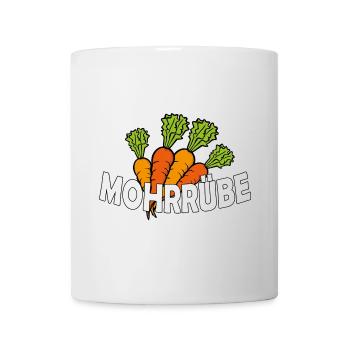 CAROTTE - Mug blanc - blanc - Devant