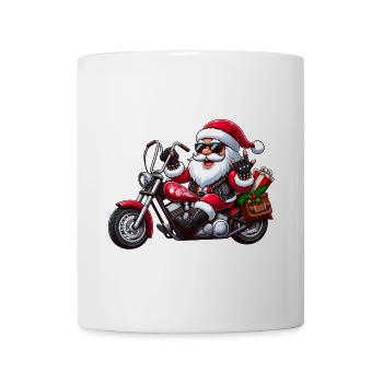 Santa Moto 1 - Mug - white - Front