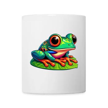 Grenouille - Mug blanc - blanc - Devant