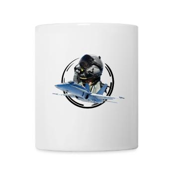 pilote - Mug blanc - blanc - Devant