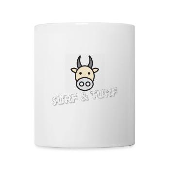SURF & TURF - Mug - white - Front