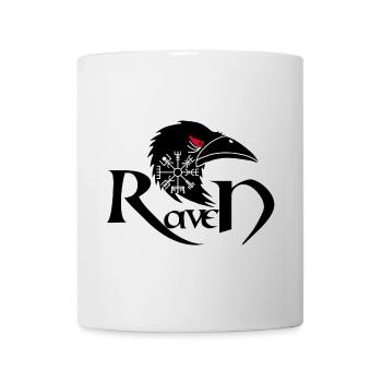 Raven für Reisende - Tasse - Weiß - Vorne