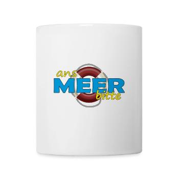 À LA MER S’IL VOUS PLAÎT - Mug blanc - blanc - Devant